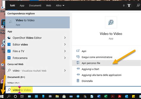 apri percorso file|Trovare il percorso di un file su Windows 10 .
